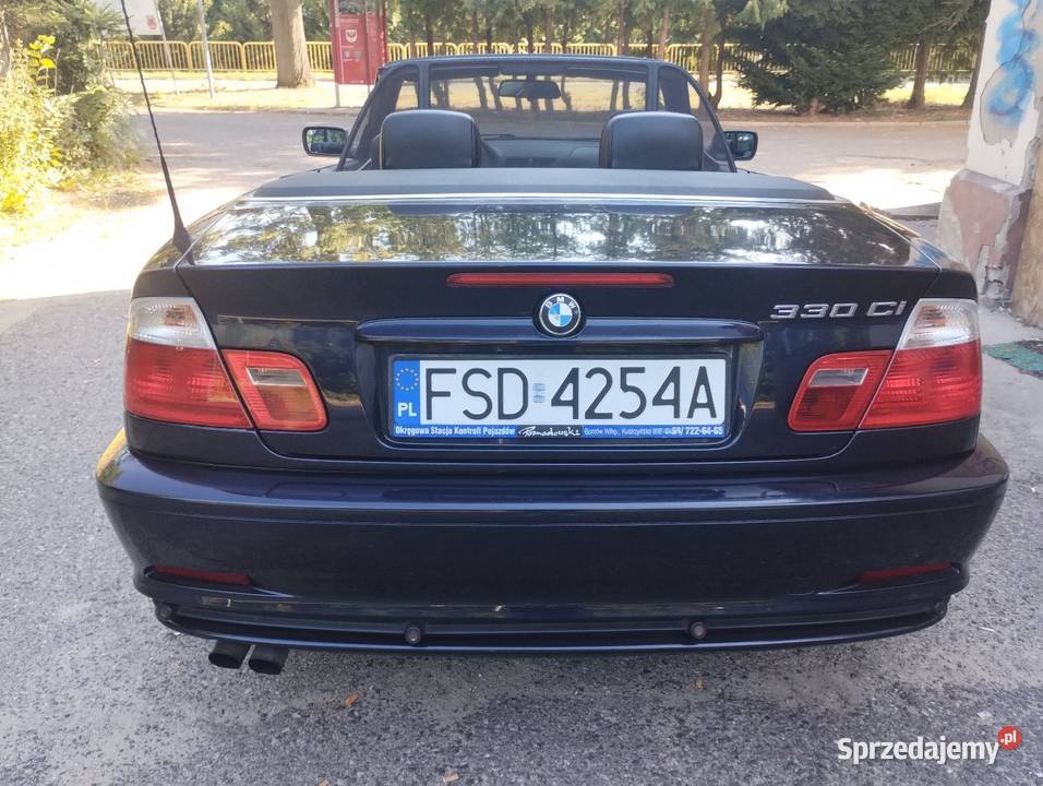 Bmw E46 Cabrio M54 170 alufelgi 19 wspomaganie kierownicy Drezdenko