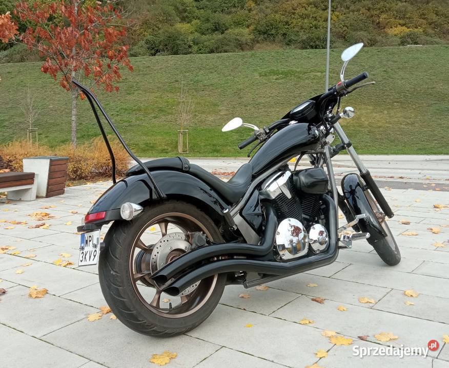 Honda VT1300CX FURY Bezwypadkowy VT 1300 benzyna mazowieckie Płock