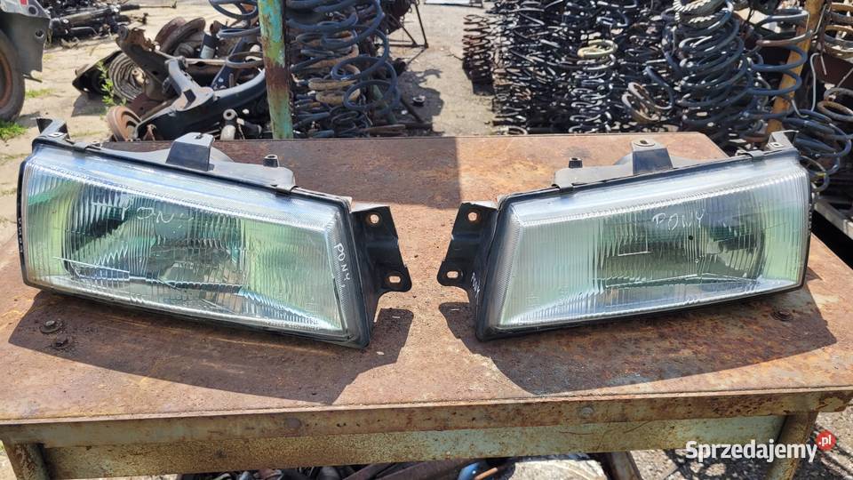Lampy przód Hyundai Pony Oświetlenie Łagów
