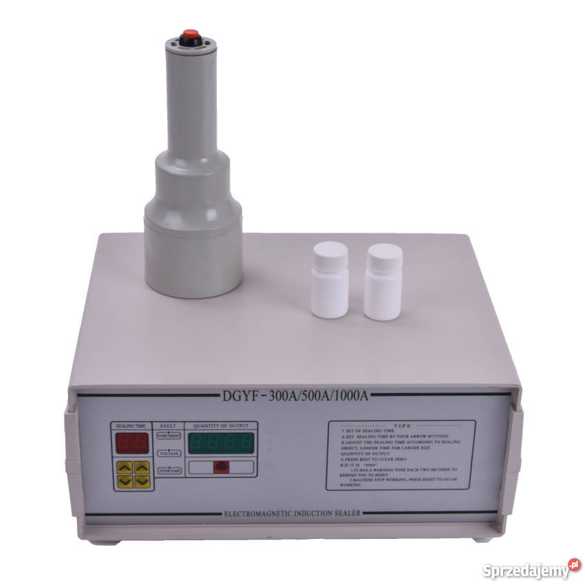 Zgrzewarka Indukcyjna Małe Buteleczki Zgrzew Mielec