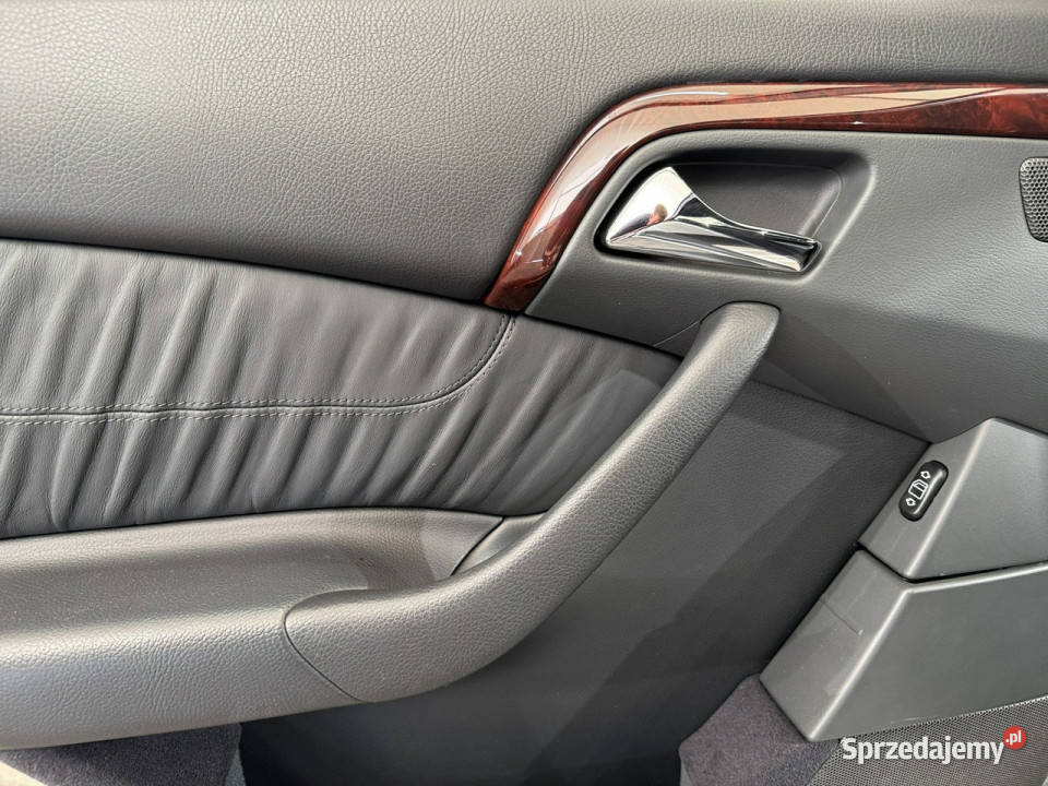 Mercedes S 500 50 V8 306 automat 2002 r przebieg Myślenice