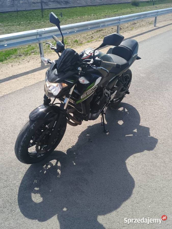 Kawasaki Z 650 2018 Akrapovic pomorskie Lębork
