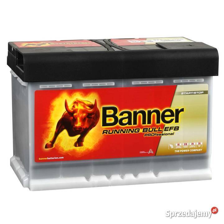 Akumulator Banner Running Bull EFB 75Ah 700A