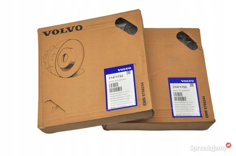 VOLVO XC40 oryginal tarcze hamulcowe przod OE dolnośląskie Bielany Wrocławskie