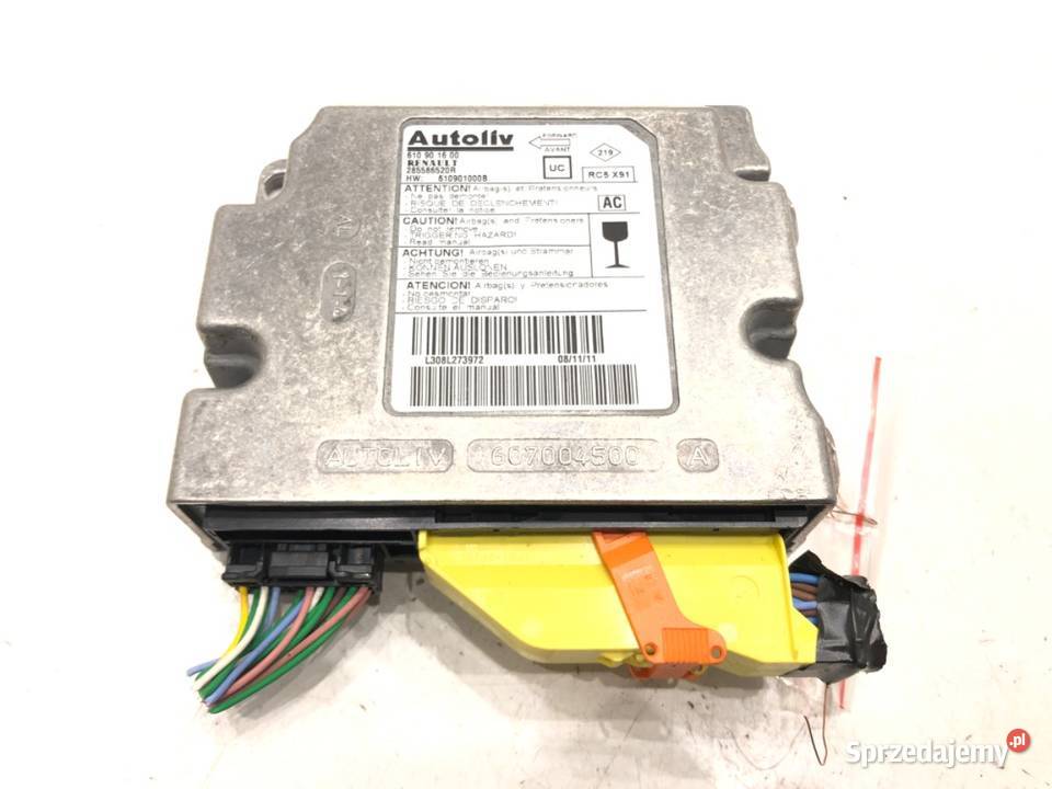 SENSOR AIRBAG RENAULT LAGUNA III 285586520R 0715 osobowe sprzedam