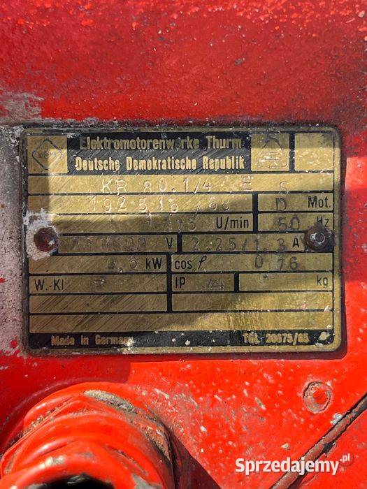 Wyciągarka Elektryczna Łańcuchowa 12mmin 380V wielkopolskie Tuliszków