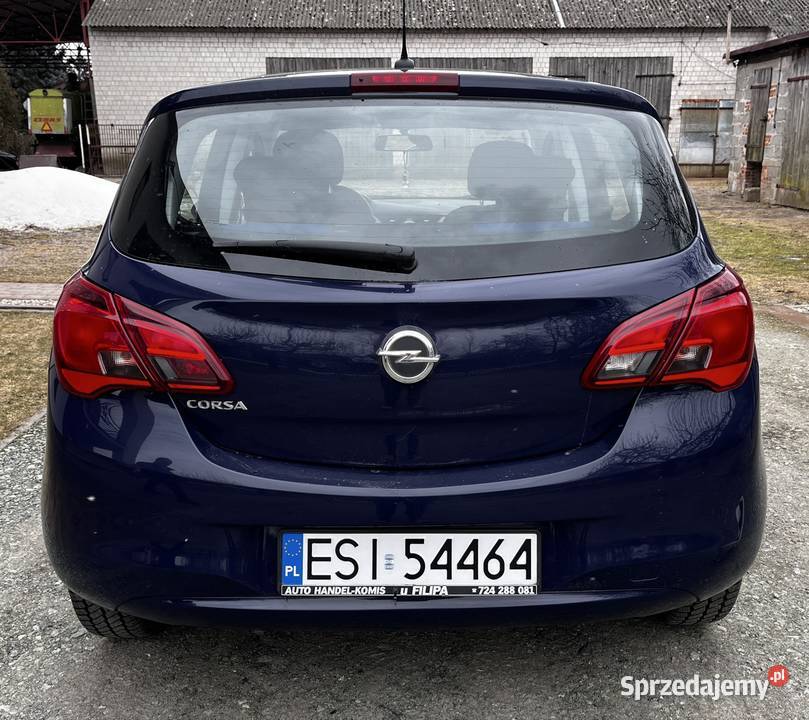 OPEL CORSA E 12 2017r sprowadzony Corsa łódzkie Zapole