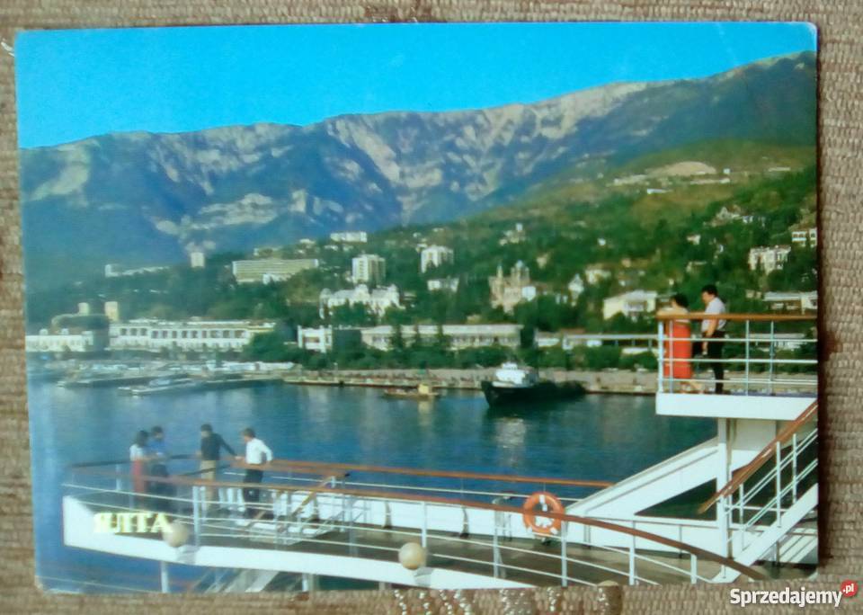 JAŁTA PORT MORZEM CZARNYM NA PÓŁWYSPIE KRYMSKIM Piszczac