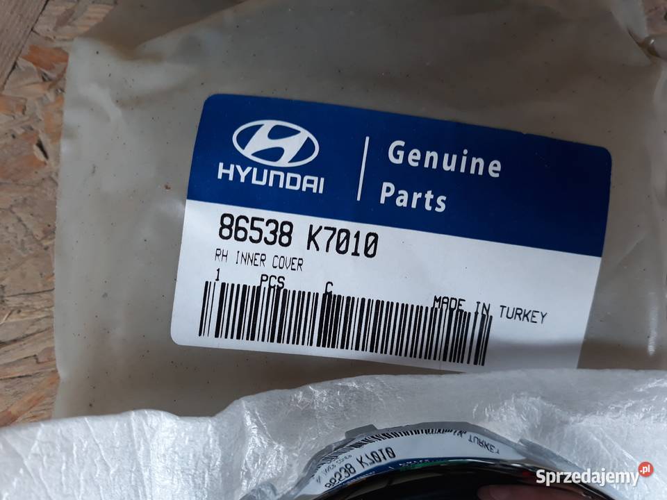 HYUNDAI I10 19 RAMKA HALOGENU 86538K7010 wielkopolskie Międzychód sprzedam