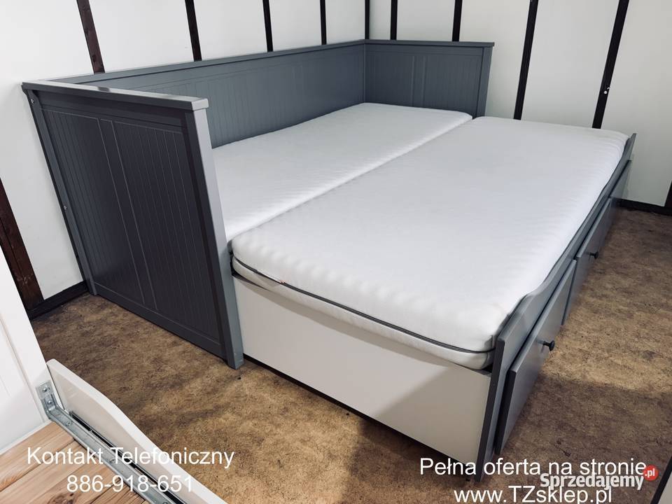 IKEA HEMNES Łóżko Leżanka z 3 szufladami 2 Rybnik