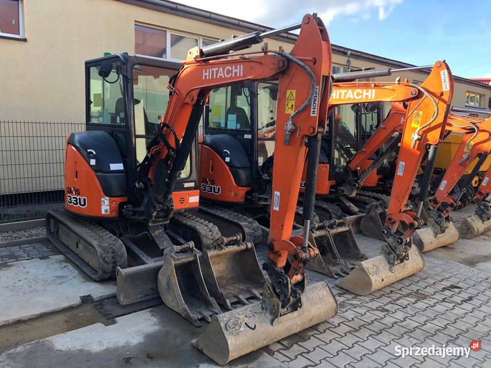 Minikoparka Hitachi ZX 33 Okazja Myślenice sprzedam