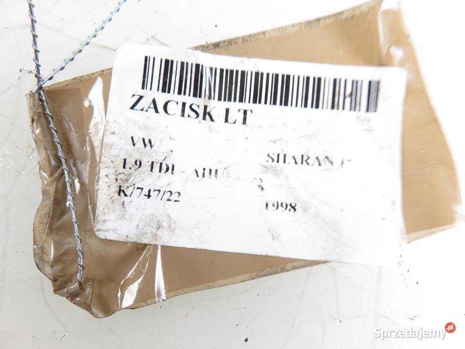 ZACISK LEWY TYŁ VW SHARAN I 19 TDI sprzedam