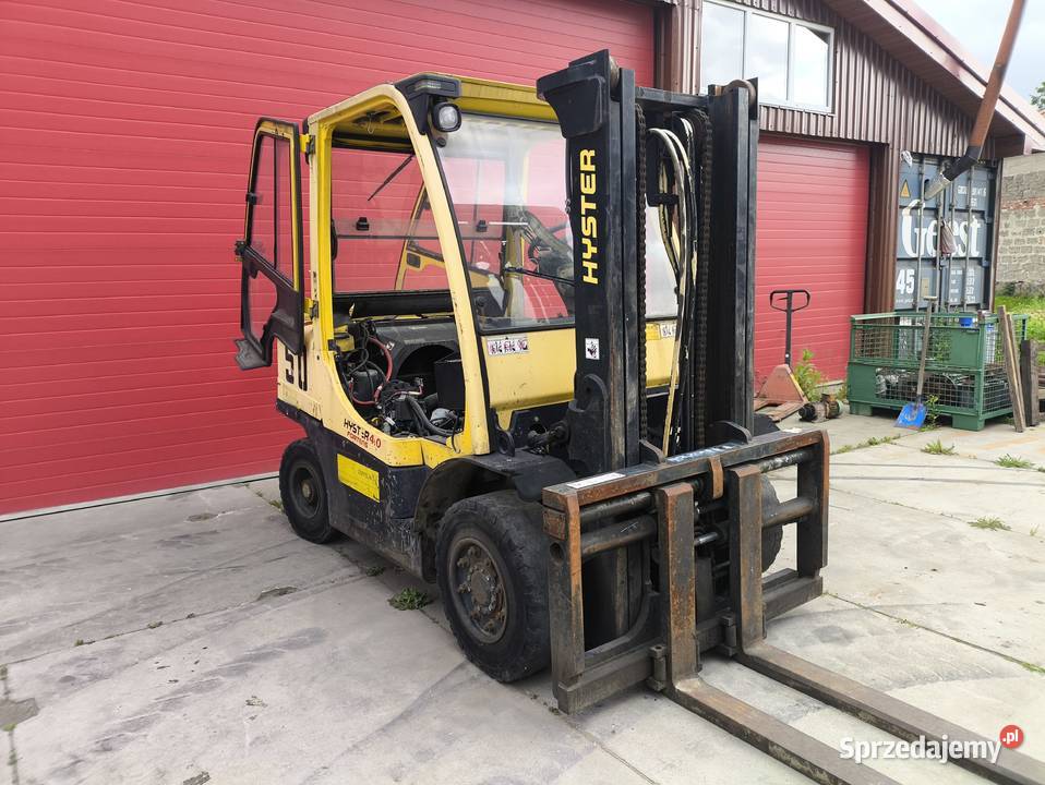 Wózek widłowy HYSTER NA CZĘŚCI Maszt Skrzynia Wejherowo