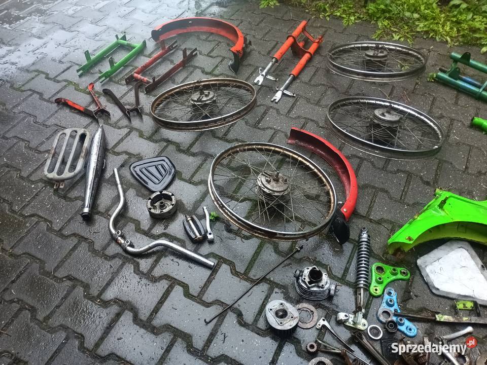 Części Romet Motorynka Komar Ogar całość Zielonka