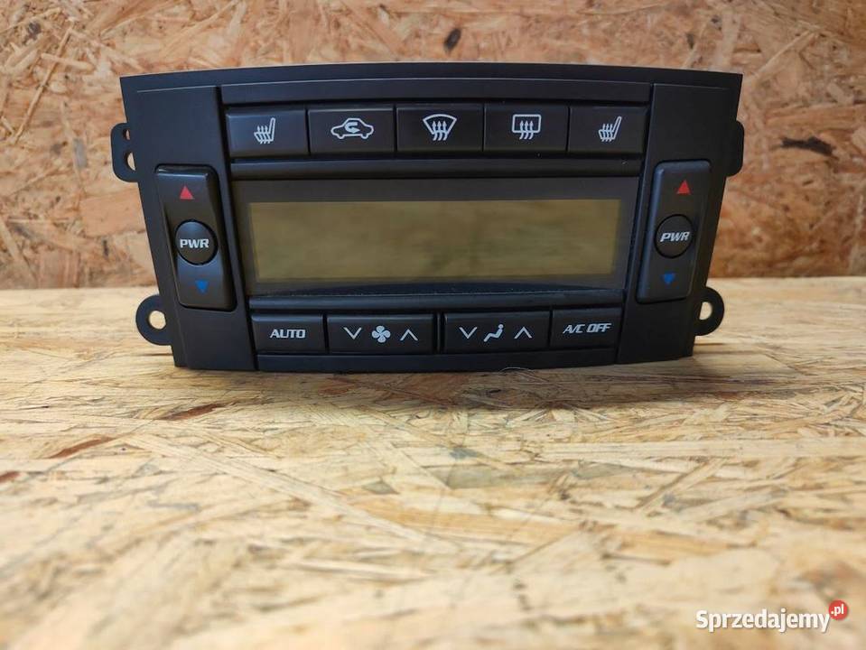 Panel Klimatyzacji 25752261 Cadillac CTS I 0207 Pleszew