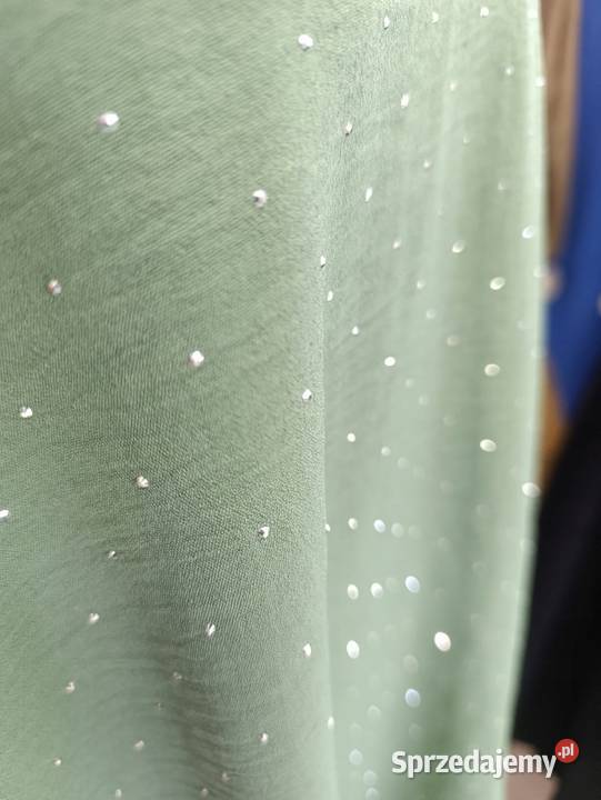 Bluzka damska z kryształkami Duże rozmiary Wieluń