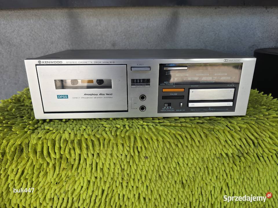 deck kenwood x9 Magnetofony Elektronika Chełm Śląski