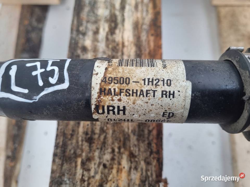 PÓŁOŚ Kia Ceed 16 16V PRAWA PRZEDNIA półośka osobowe