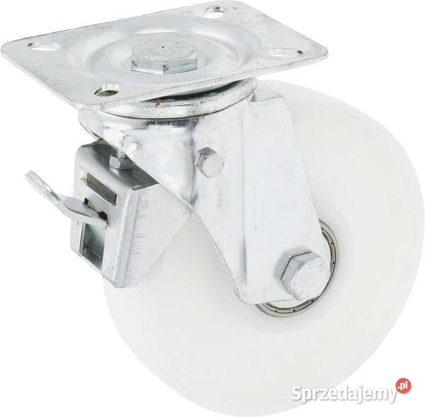 Koło skrętne PA 150x40 mm z hamulcem podstawa Kamionna