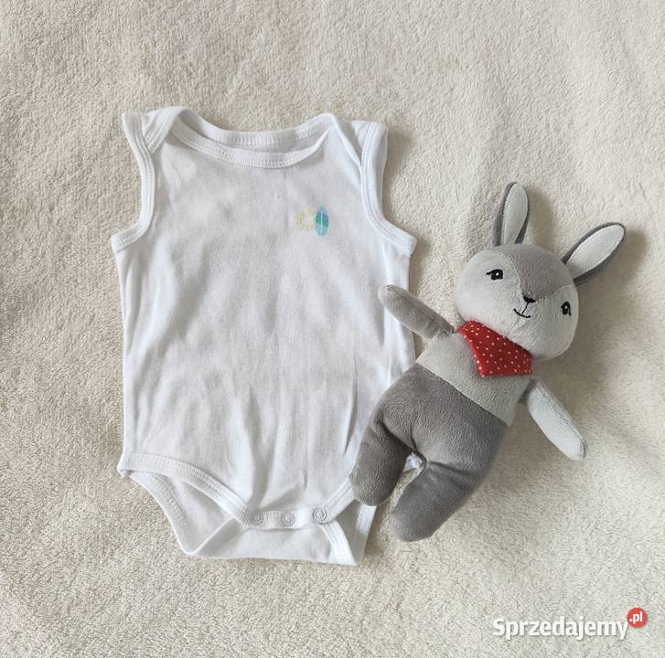 Body niemowlęce Inextenso 54 59 56 białe bawełna