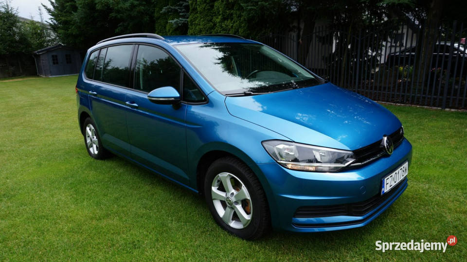 Volkswagen Touran Super stan Gwarancja III 2015 Zielona Góra