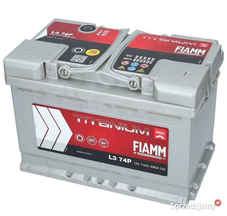 Akumulator FIAMM TITANIUM PRO 12V 74Ah 680A Lublin sprzedam