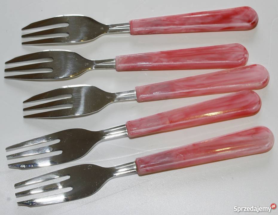 Widelce widelczyki z rączkami w odcieniach Rogoźnik sprzedam