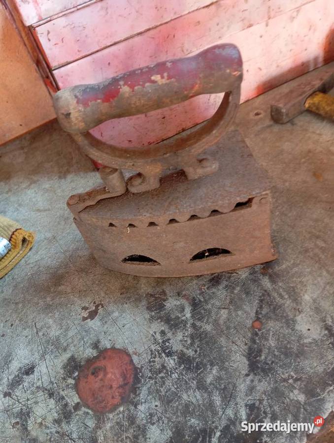 Zabytkowe żelazko Tłuszcz
