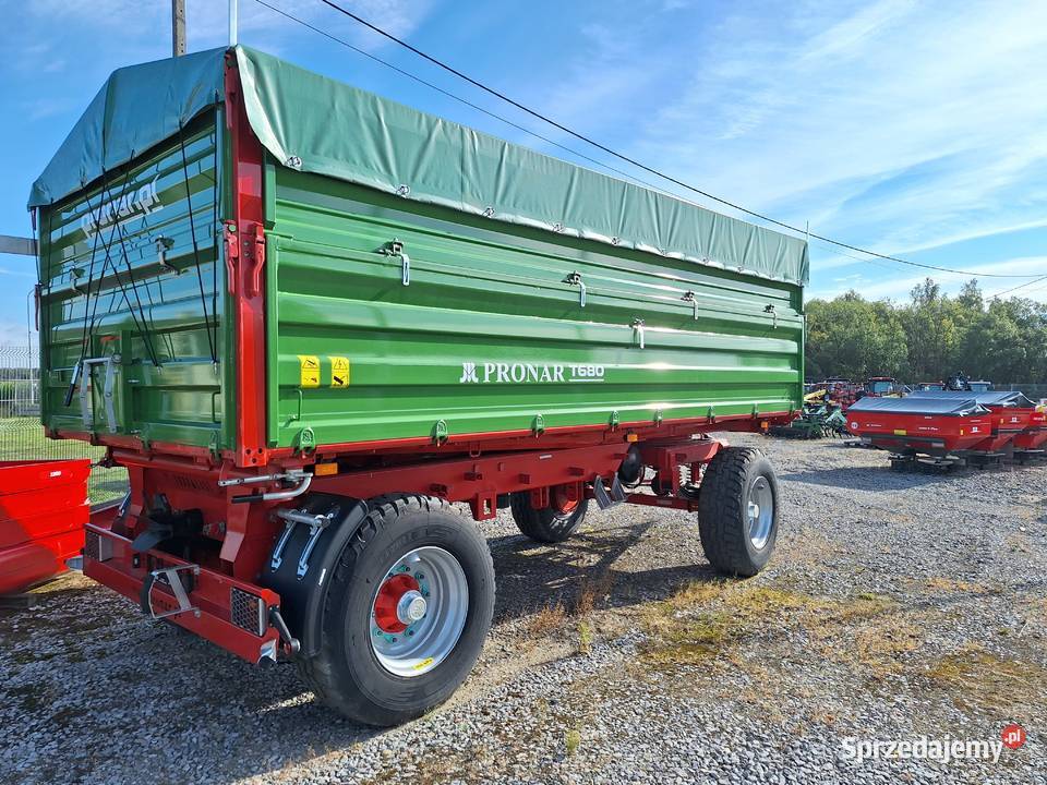 Przyczepa PRONAR T680 14T WYPRZEDAŻ ROCZNIKA 14t lubelskie Łuków