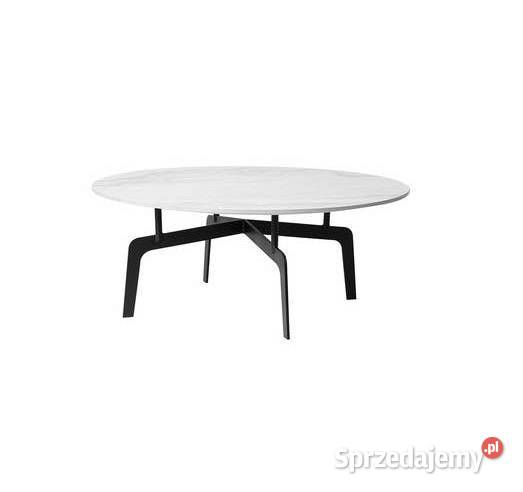 Stolik szary marmurowy blat 90x90x36 T082 90cm śląskie Katowice