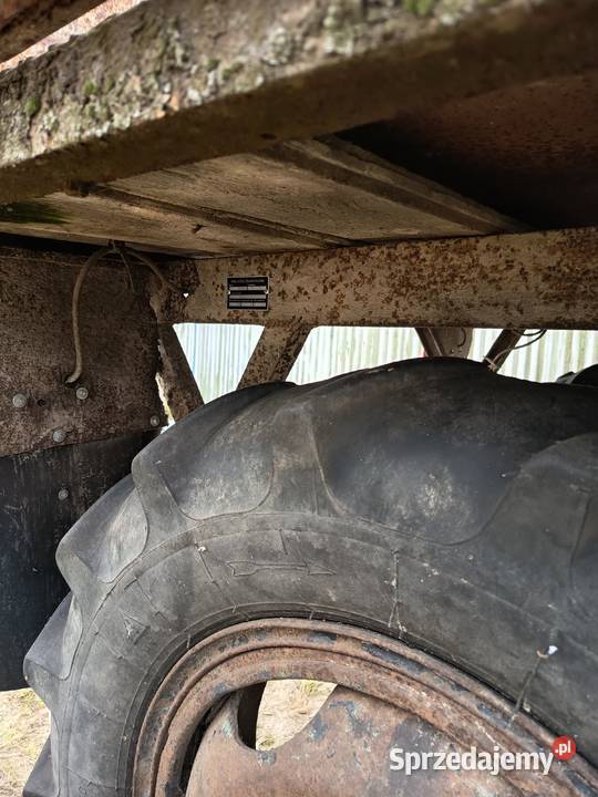 Przyczepa sztywna zarejestrowana