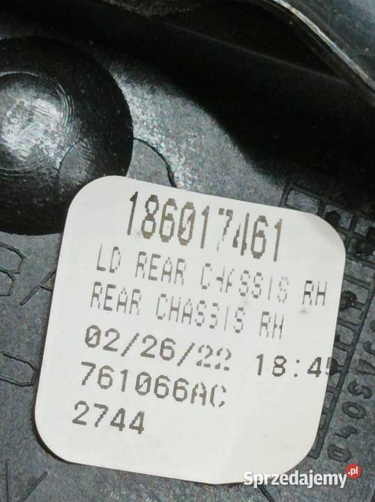 KLAMKA ZEWNĘTRZNA PRAWA TYŁ 186017461 Dodge