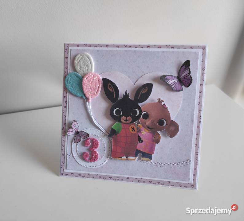 Kartka okolicznościowa ręcznie robiona na Łódź