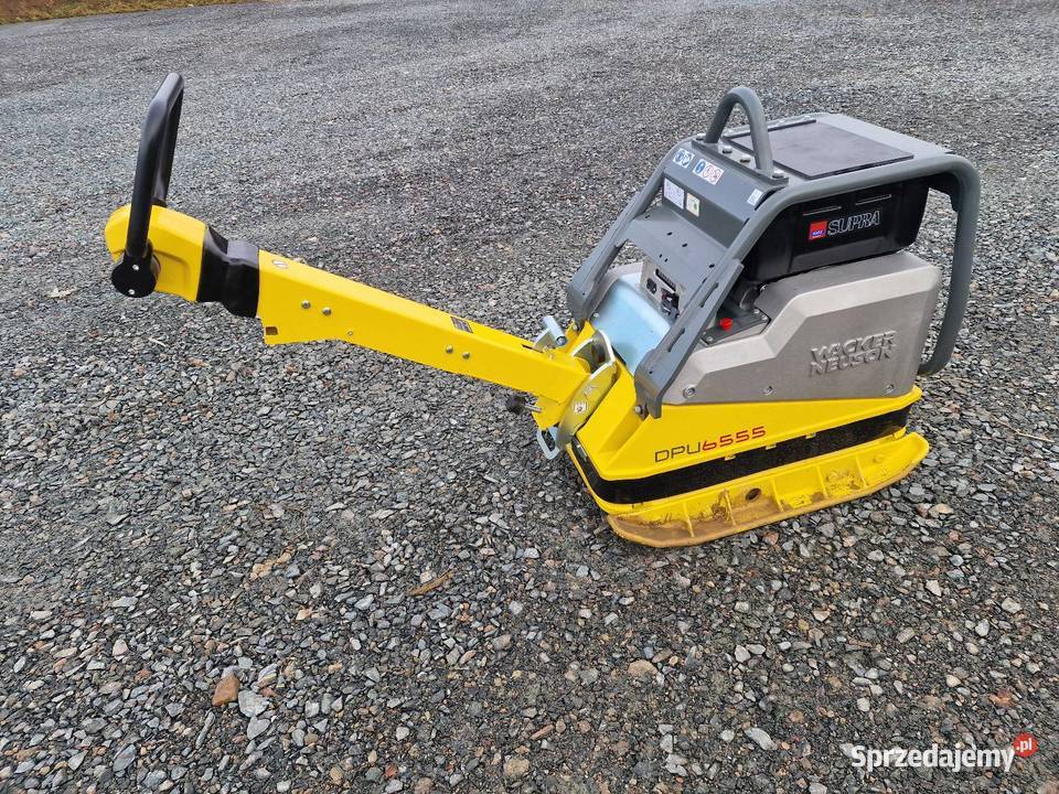 Wynajem zagęszczarki 500 Wacker DPU 6555 HECH Pruszcz Gdański