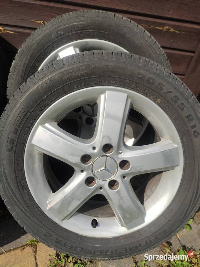 Oryginalne felgi z oponami Mercedes nowe sprzedam