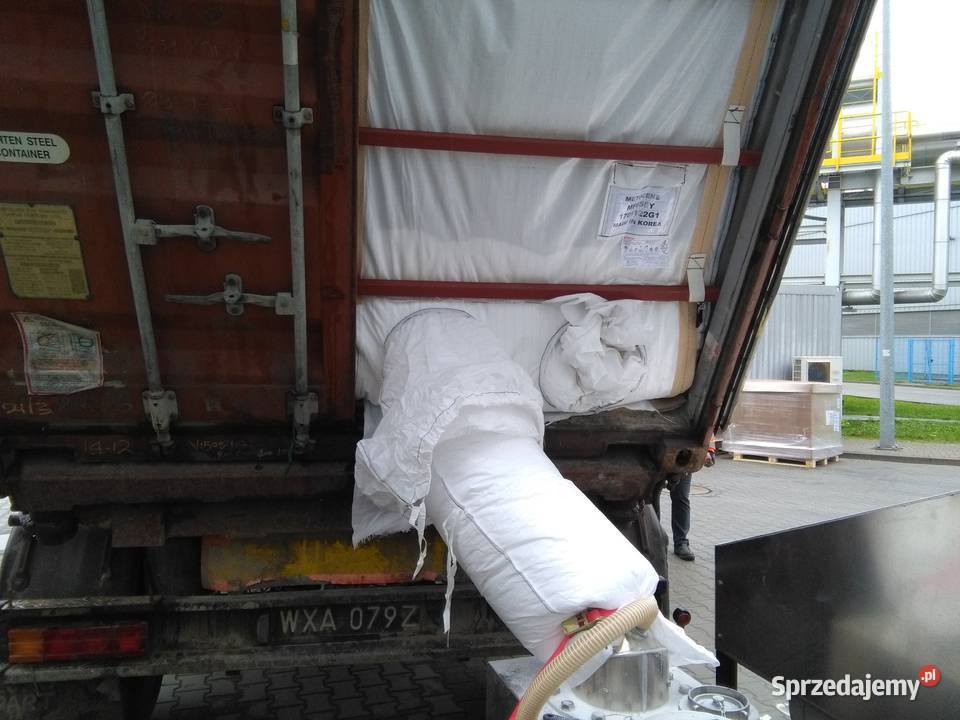 Stacja do napełniania silosów z worków BIGBAG Wrocław