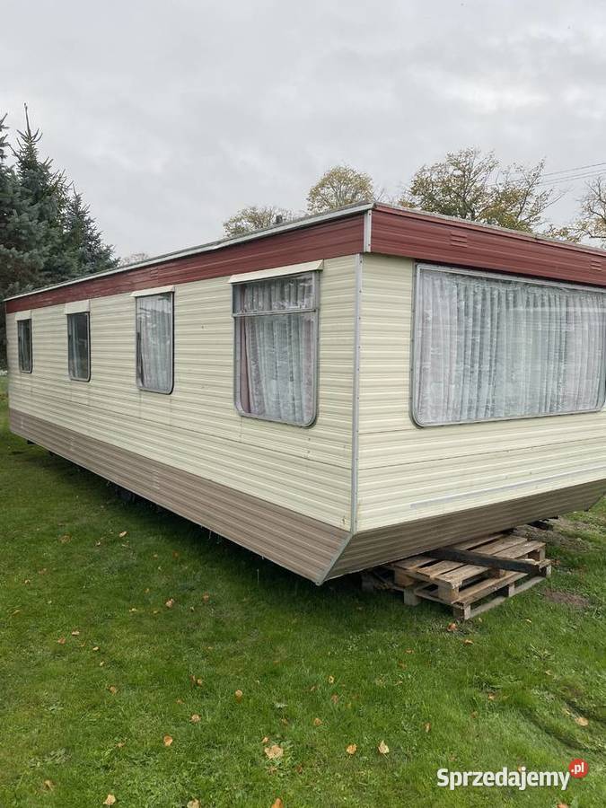 Domek holenderski angielski przyczepa kempingowa Ackermann Niechorze