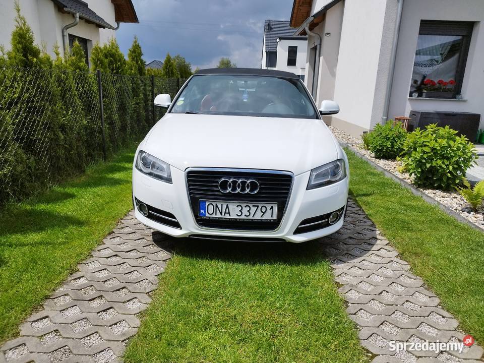 Ładne audi A3 cabrio nieuszkodzony opolskie Namysłów sprzedam