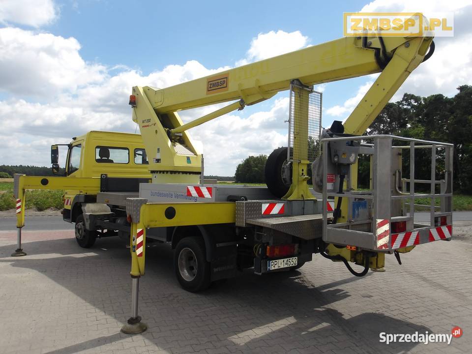 Podnośnik koszowy 23 m Wumag WT230 na nie Pleszew