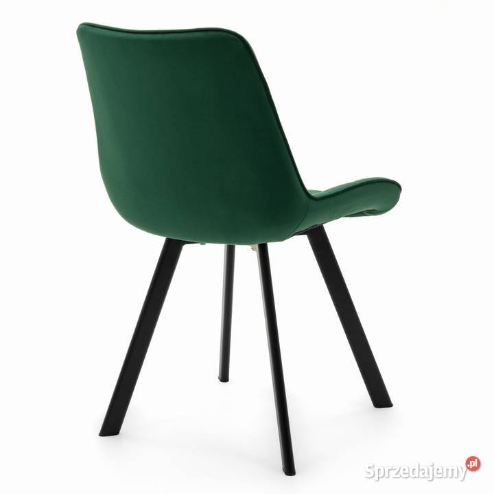 Krzesło Tapicerowane Tori Butelkowa Zieleń wielkopolskie