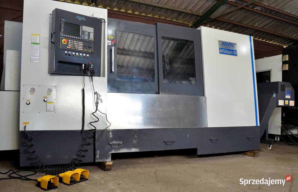TOKARKA CNC AVIA AVIATURN 63 2016 Produkcja Jawor