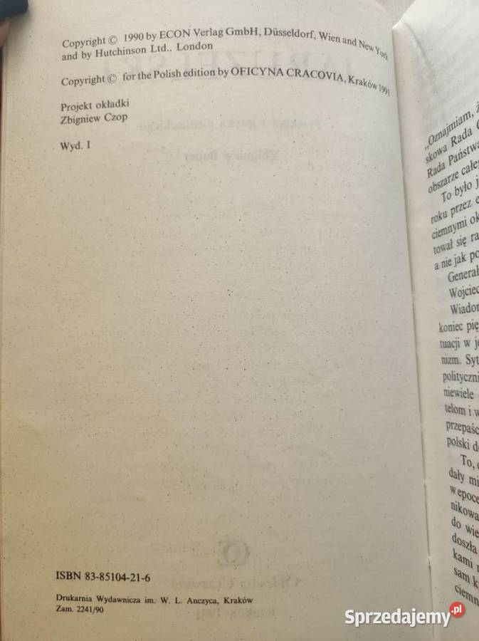 biografia Wojciecha Jaruzelskiego Manfred E Pozostałe Kielce