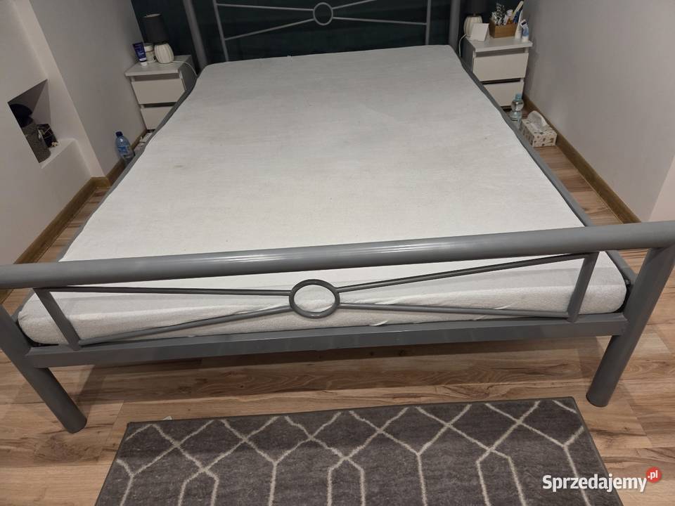 Łóżko małżeńskie 140x200 wielkopolskie Zaborowice