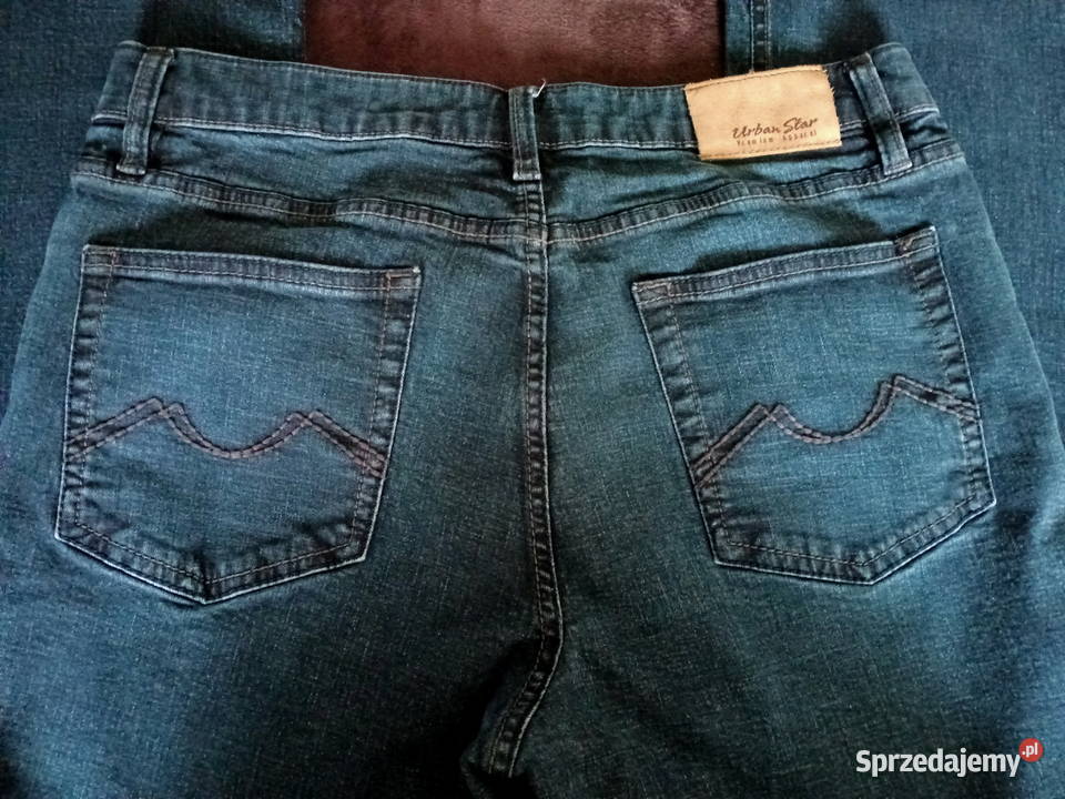 Jeansy męskie Urban Star W34 L30 proste Pas84 Mielec