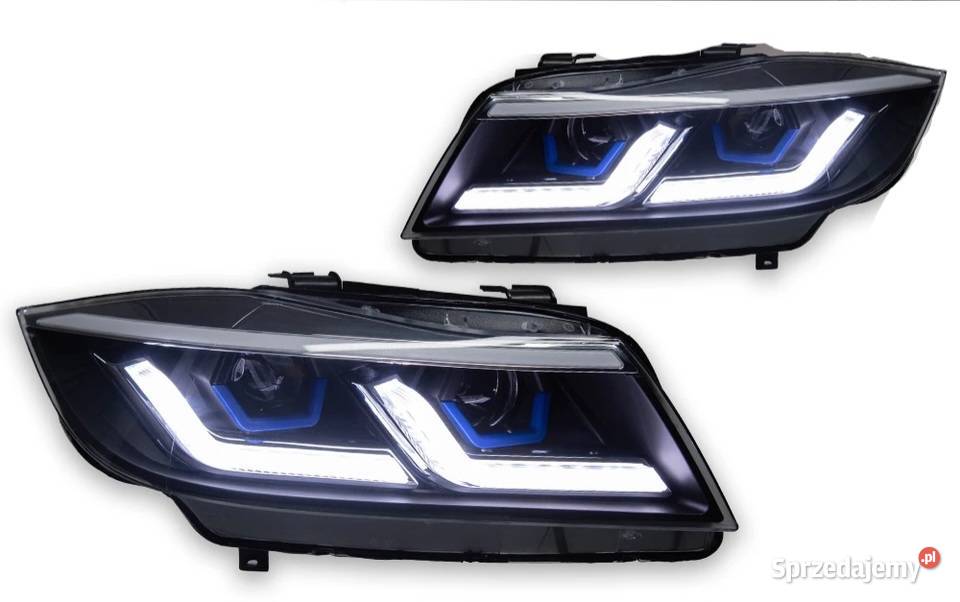 NOWE lampy przednie lampa przód BMW seria 3 E90 Oświetlenie Bełchatów