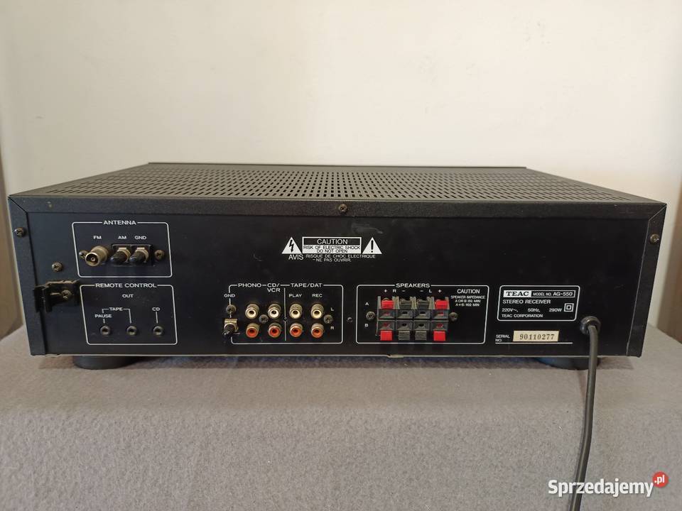 Amplituner TEAC AG 550 Gdynia