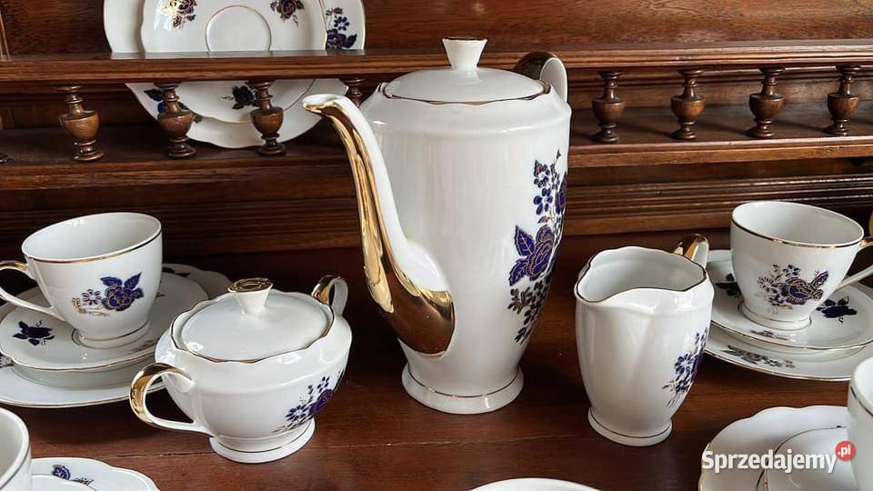 Serwis do kawy Ćmielów Na 5 osób Model Feston Gdańsk sprzedam