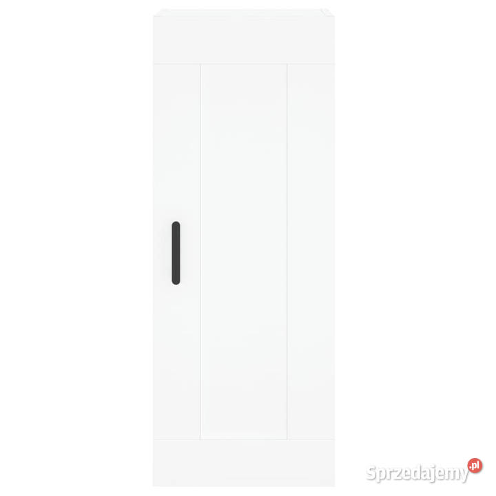 Wysoka szafka biała 345x34x180 materiał Warszawa sprzedam
