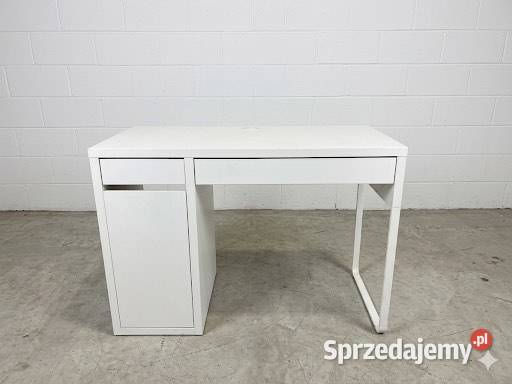 Biurko IKEA Micke białe z szufladą i szafką Biurka sprzedam