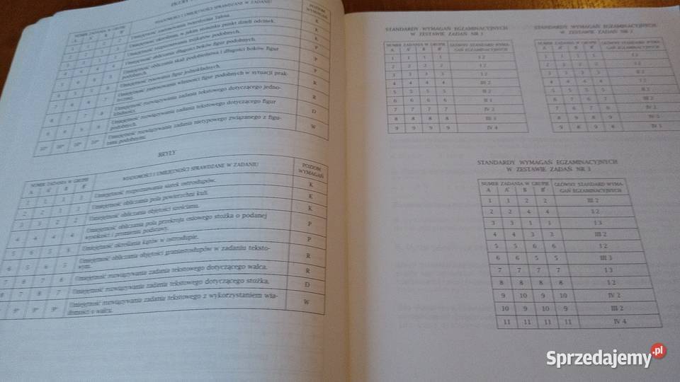 Matematyka 3 sprawdziany klasy trzeciej Gdańsk